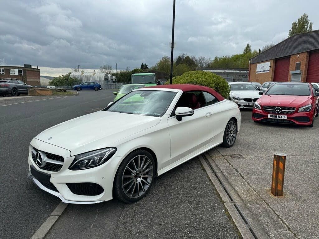 Mercedes-Benz C-Class 2.1 C 250 D AMG LINE 2d 201 BHP RED ROOF RED LEATHERS