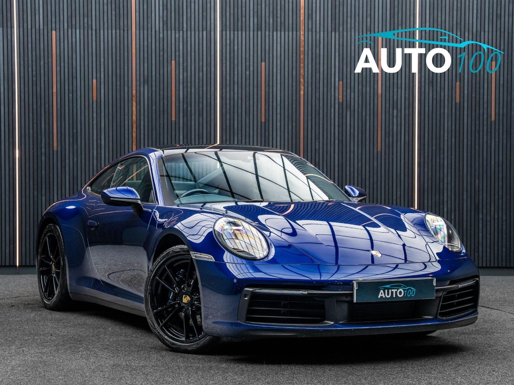 Gentian Blue 992 Steel Blue New 2025 Porsche 911 Carrera S 2D