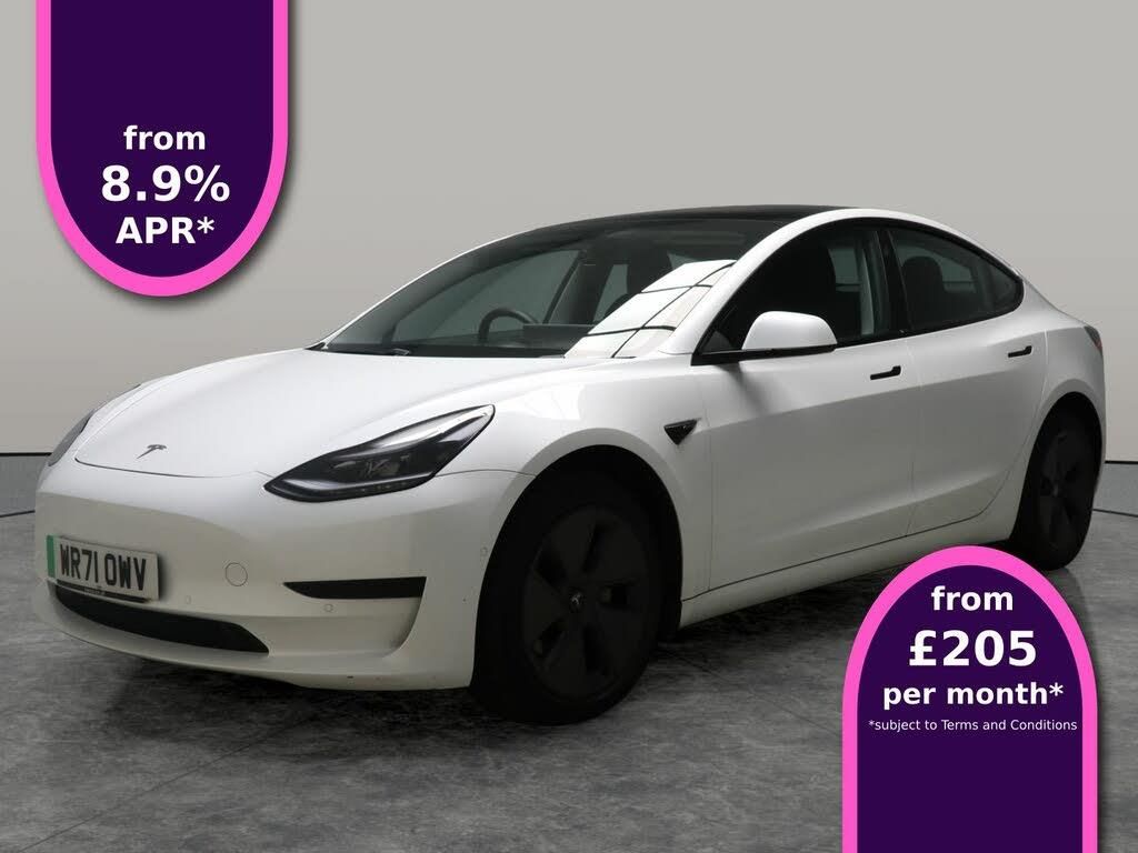 Used Tesla Model 3 Standard Range Plus Saloon 4dr Electric Auto RWD ...