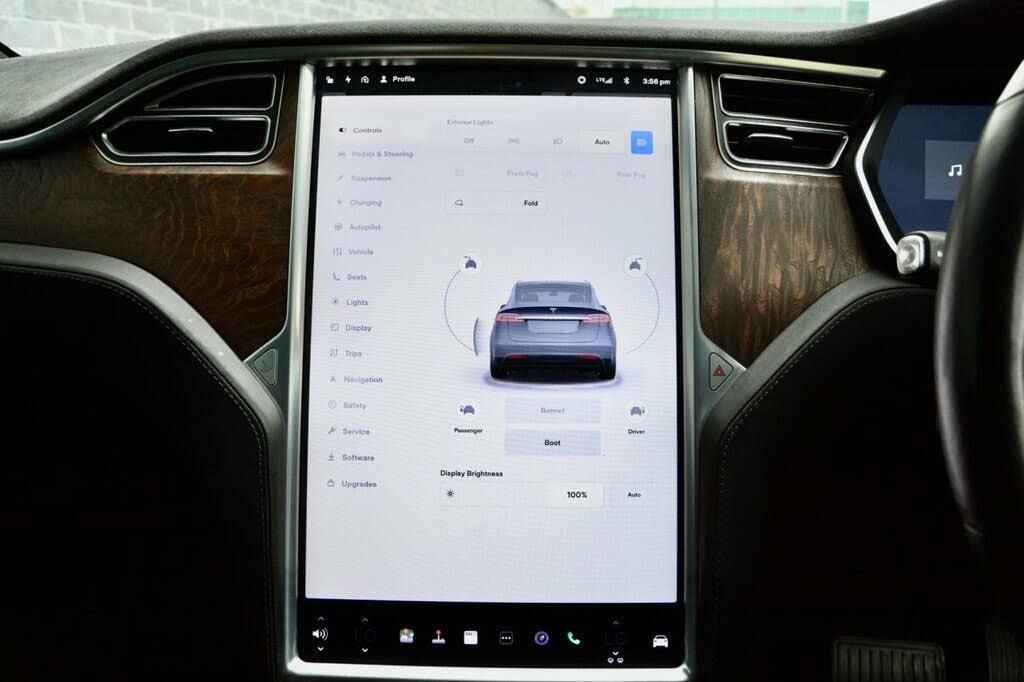 Tesla Model X 0.0 90D 5d 6 Seat Enhanced Autopilot Premium Full Black Leather-Sub Zero Package-Premium Interior