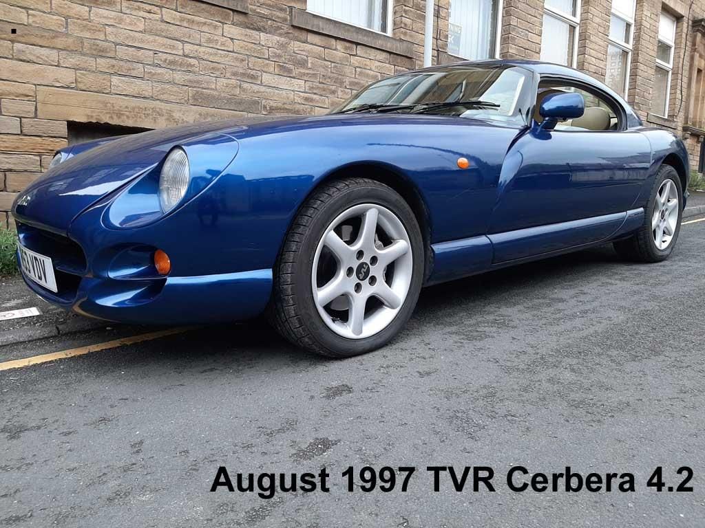 August 1997 TVR Cerbera 4.2